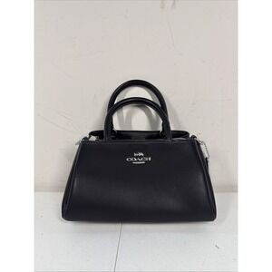 Coach Zuri MINI Crossbody‎ Silver/Black CM186 Hang Tag And Strap Included